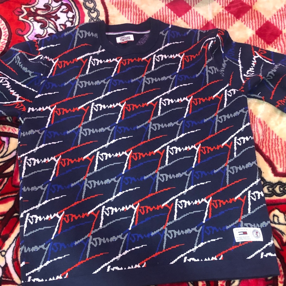 Tommy Hilfiger Kids Tee - Navy, Red, White